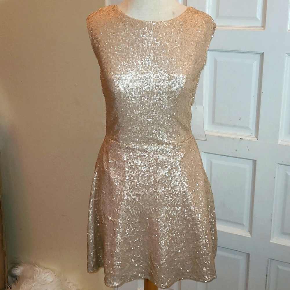Gold Dress♡TOBI♡ size S